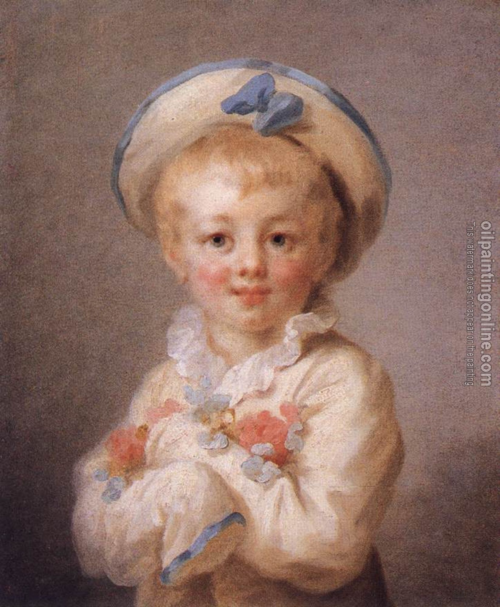 Fragonard, Jean-Honore - A Boy as Pierrot